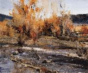 Nikolay Fechin Landscape in New Mexico oil painting reproduction